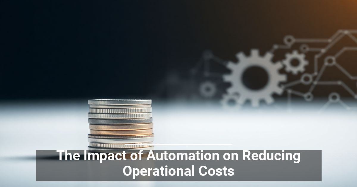 The Impact of Automation on Reducing Operational Costs